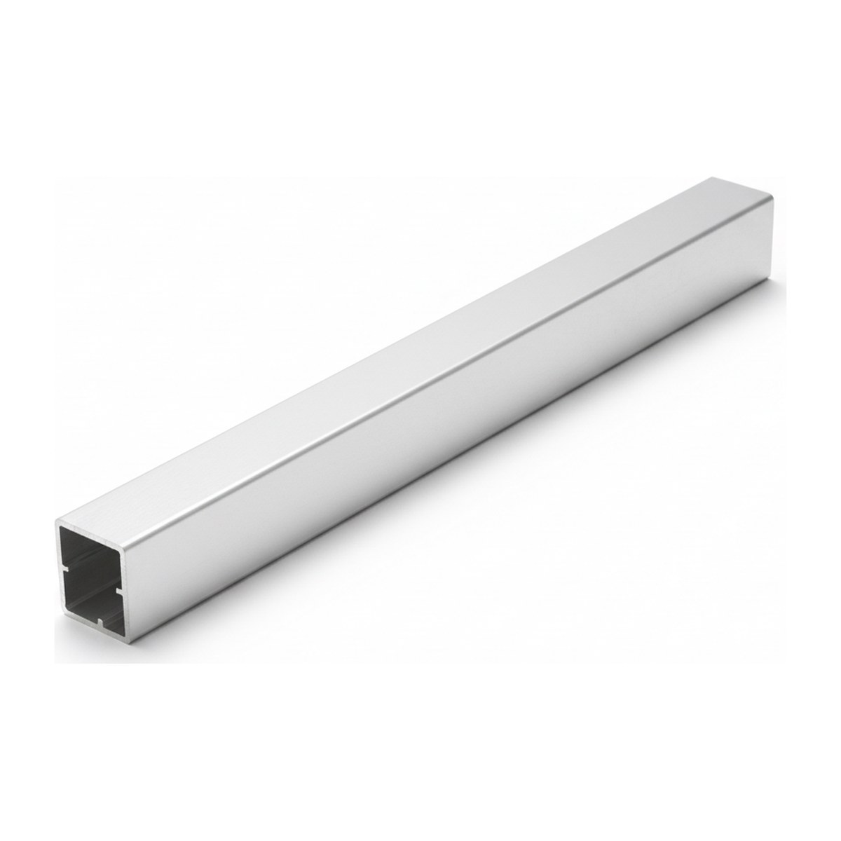 Surface Moubted Extrusion Cut Silver To Length 1m (LHS3600)